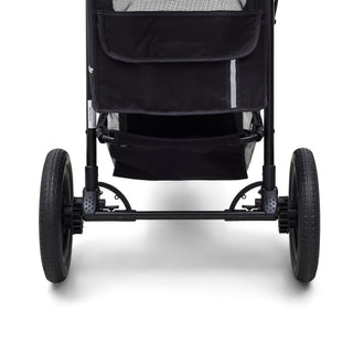 Palster Trek All Terrain Dog Stroller - Midnight Black - Free Rain Cover