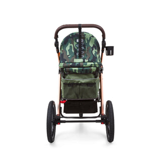 Palster Quest All Terrain Dog Stroller - Green Camouflage - Free Rain Cover