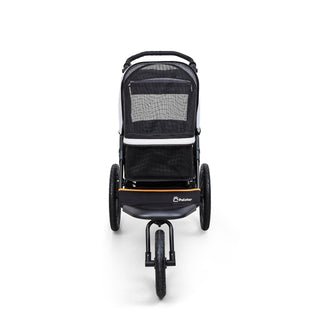 Palster Explorer All Terrain Dog Stroller - Black & Mist Silver