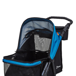 Palster Explorer All Terrain Dog Stroller - Black & Harbour Blue