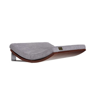 The CHILL Cat Shelf Perch by Cosy & Dozy – Walnut (Multiple Cushion Colours Available)